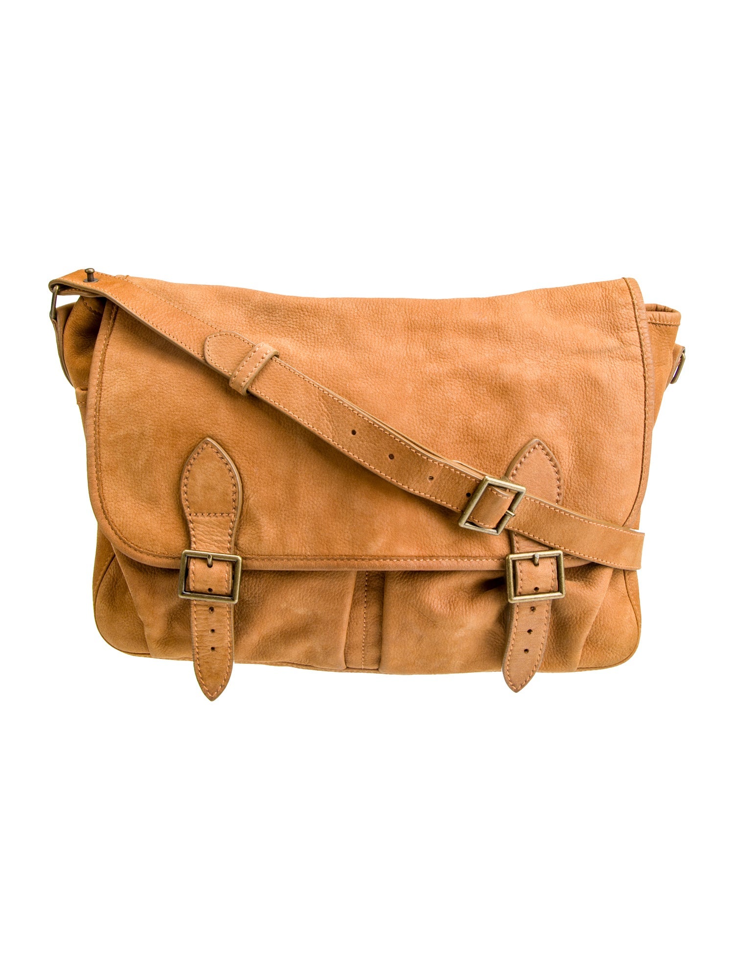 A.P.C. Suede Messenger Bag