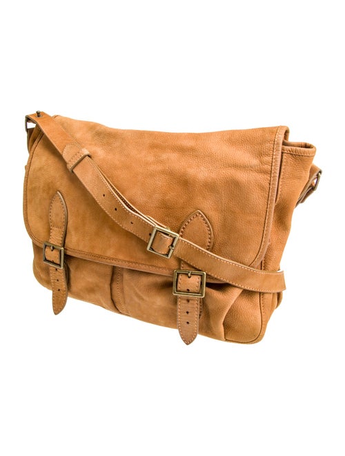 A.P.C. Suede Messenger Bag