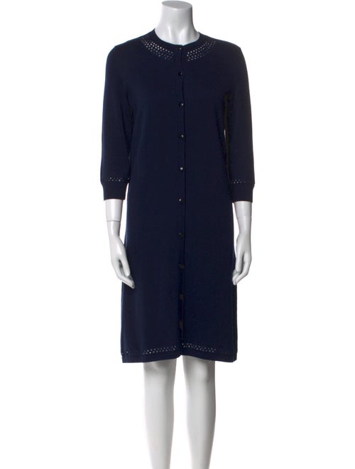 A.P.C. Crew Neck Knee-Length Dress