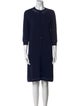 A.P.C. Crew Neck Knee-Length Dress