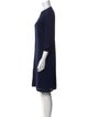 A.P.C. Crew Neck Knee-Length Dress