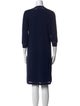 A.P.C. Crew Neck Knee-Length Dress