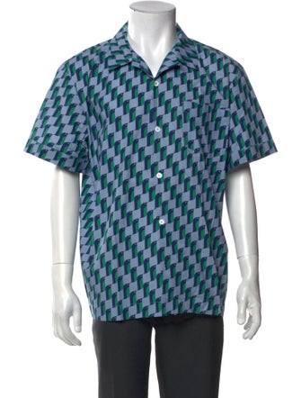 A.P.C. Printed Short Sleeve Shirt