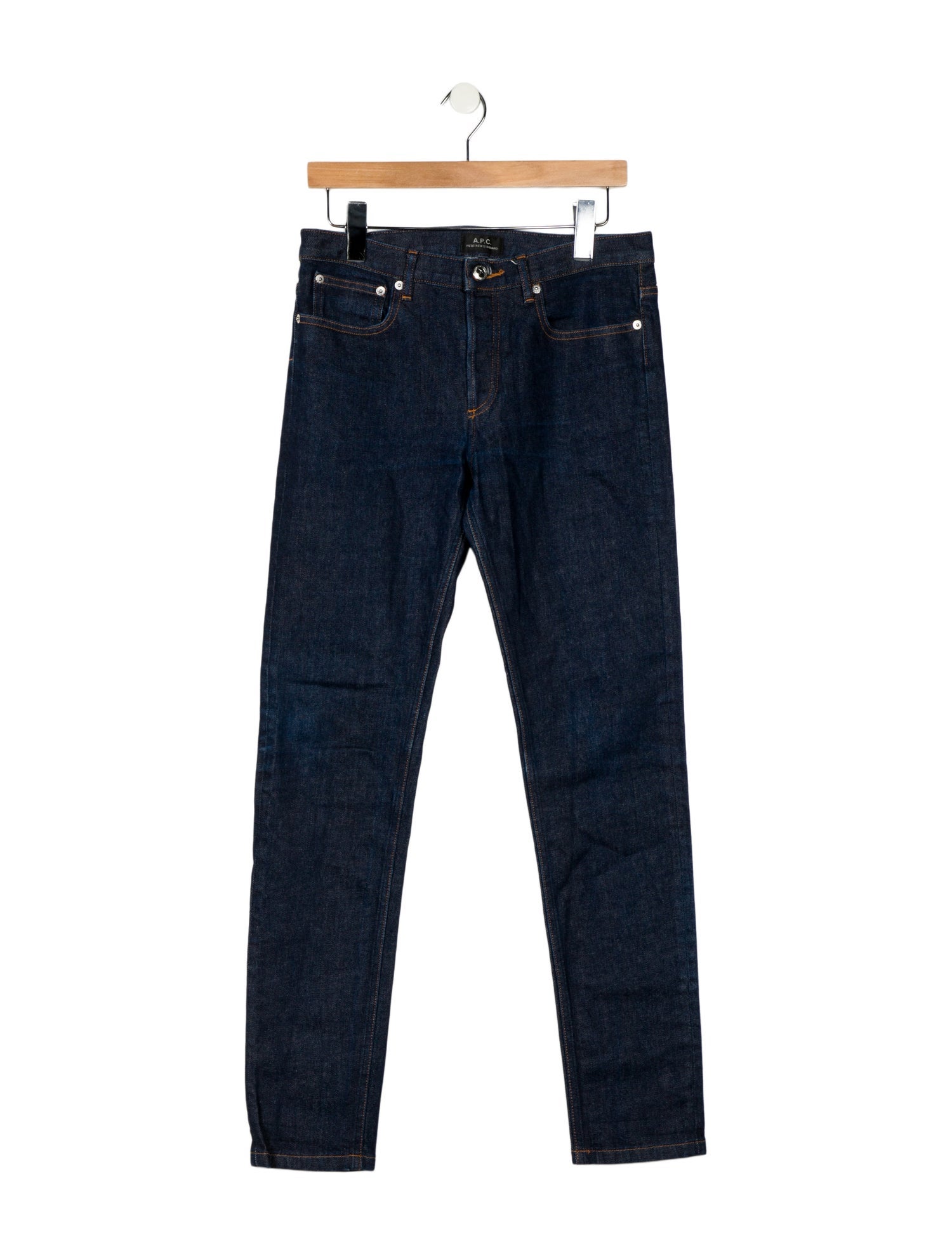 A.P.C. Mid-Rise Straight Leg Jeans