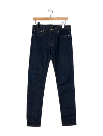 A.P.C. Mid-Rise Straight Leg Jeans