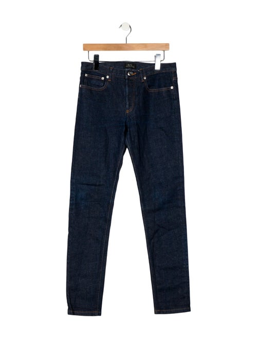 A.P.C. Mid-Rise Straight Leg Jeans