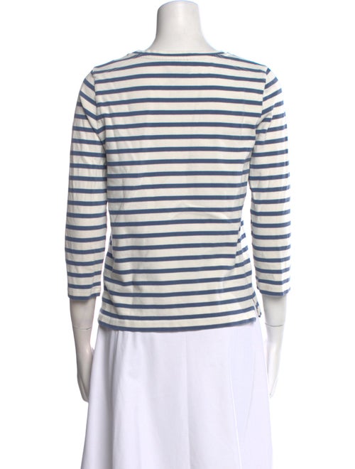 A.P.C. Striped Crew Neck Top