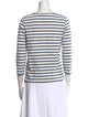A.P.C. Striped Crew Neck Top