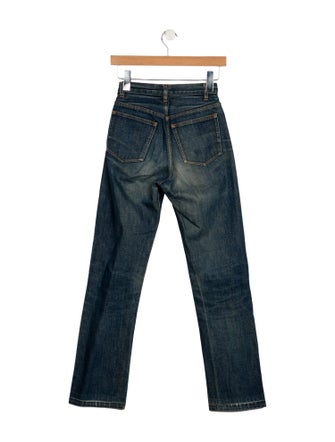 A.P.C. Mid-Rise Straight Leg Jeans