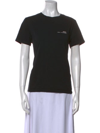 A.P.C. Graphic Print Crew Neck T-Shirt