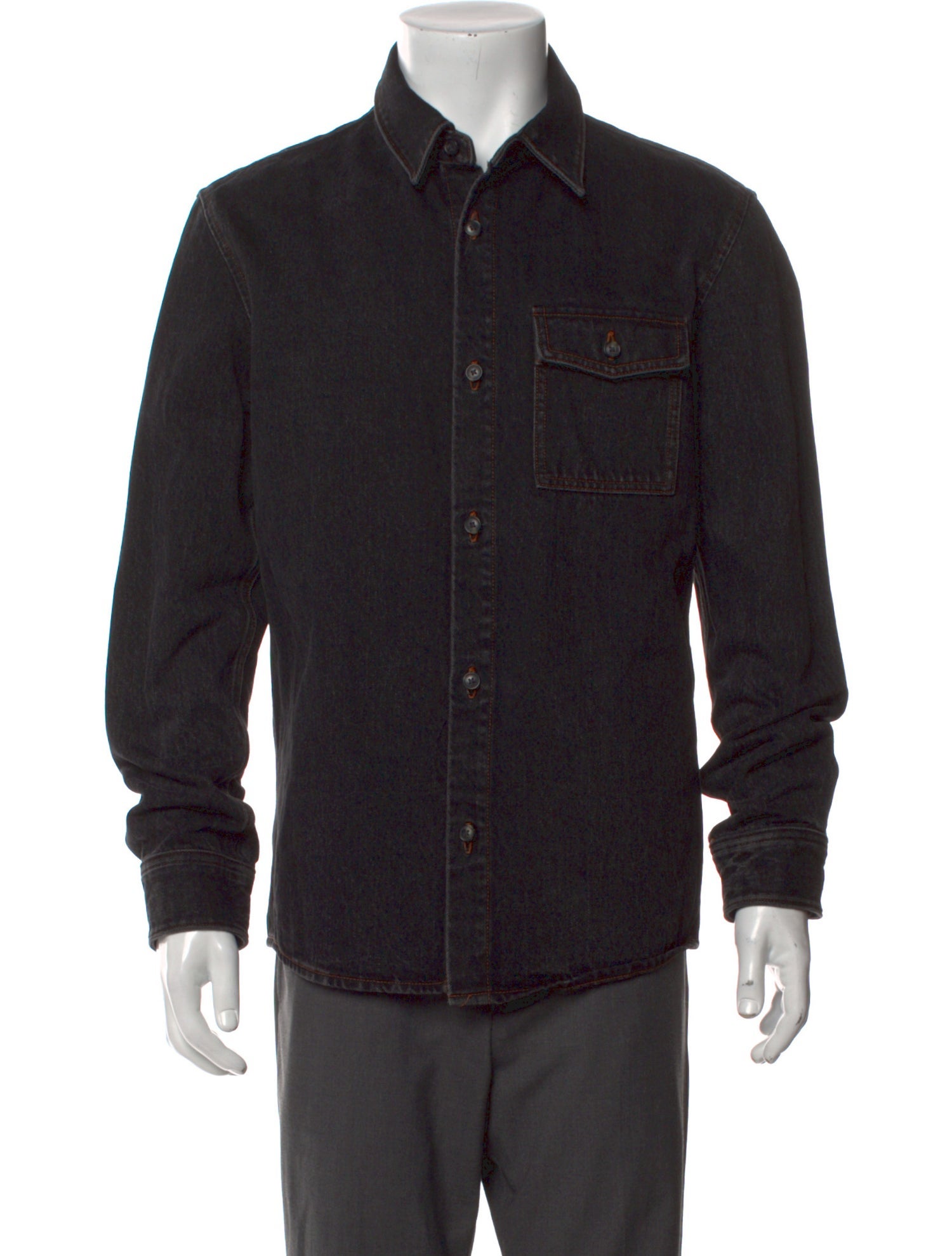A.P.C. Long Sleeve Denim Shirt