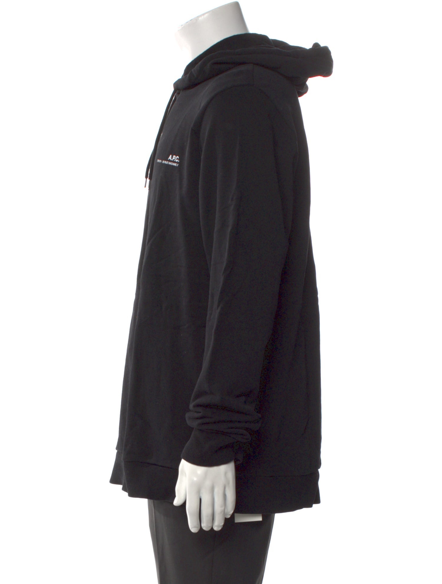 A.P.C. Graphic Print Crew Neck Hoodie