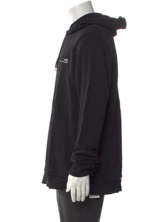 A.P.C. Graphic Print Crew Neck Hoodie