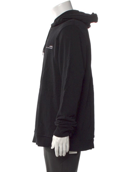 A.P.C. Graphic Print Crew Neck Hoodie