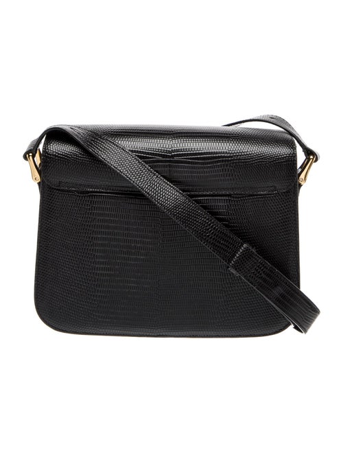 A.P.C. Embossed Leather Shoulder Bag