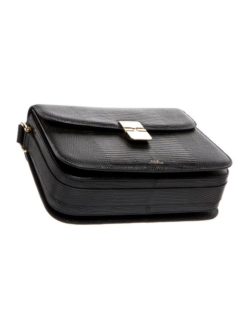 A.P.C. Embossed Leather Shoulder Bag