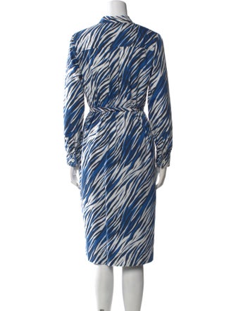 A.P.C. Striped Midi Length Dress