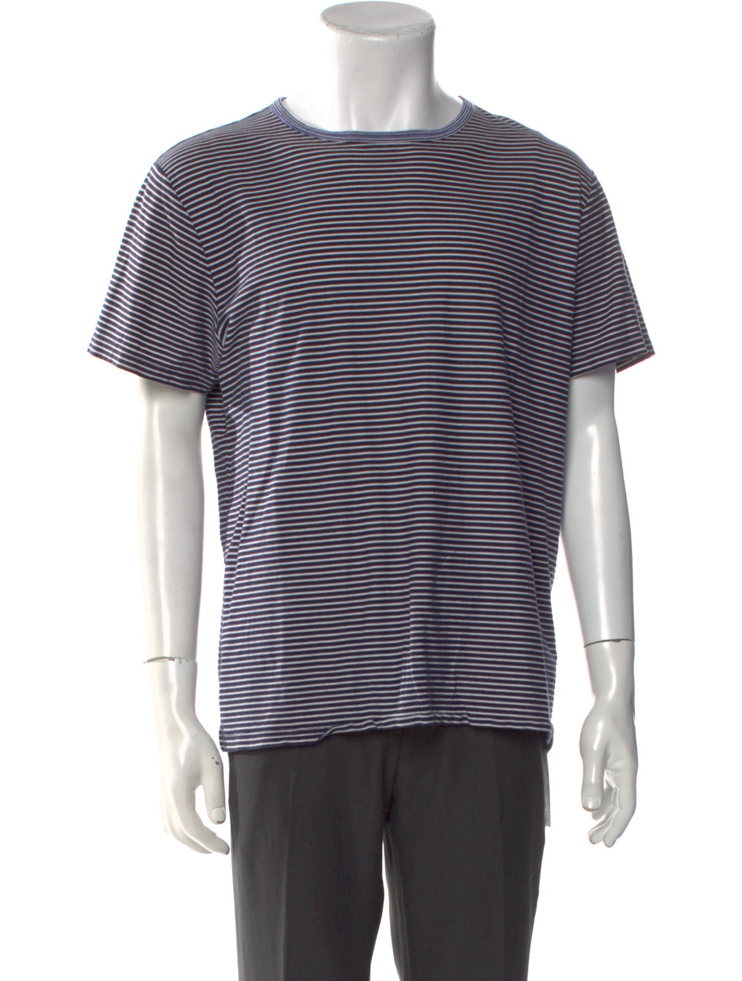 A.P.C. Striped Crew Neck T-Shirt