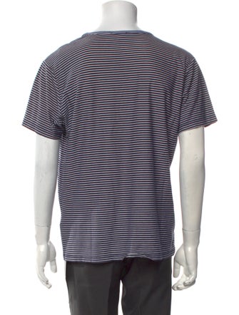 A.P.C. Striped Crew Neck T-Shirt