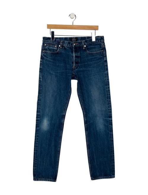 A.P.C. Mid-Rise Straight Leg Jeans