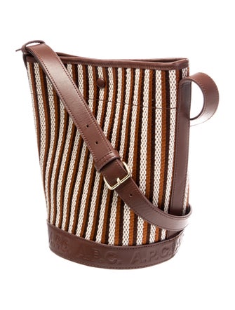 A.P.C. Canvas Bucket Bag