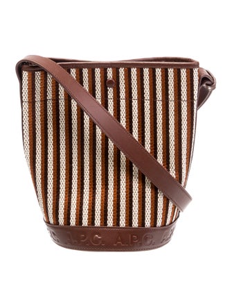 A.P.C. Canvas Bucket Bag