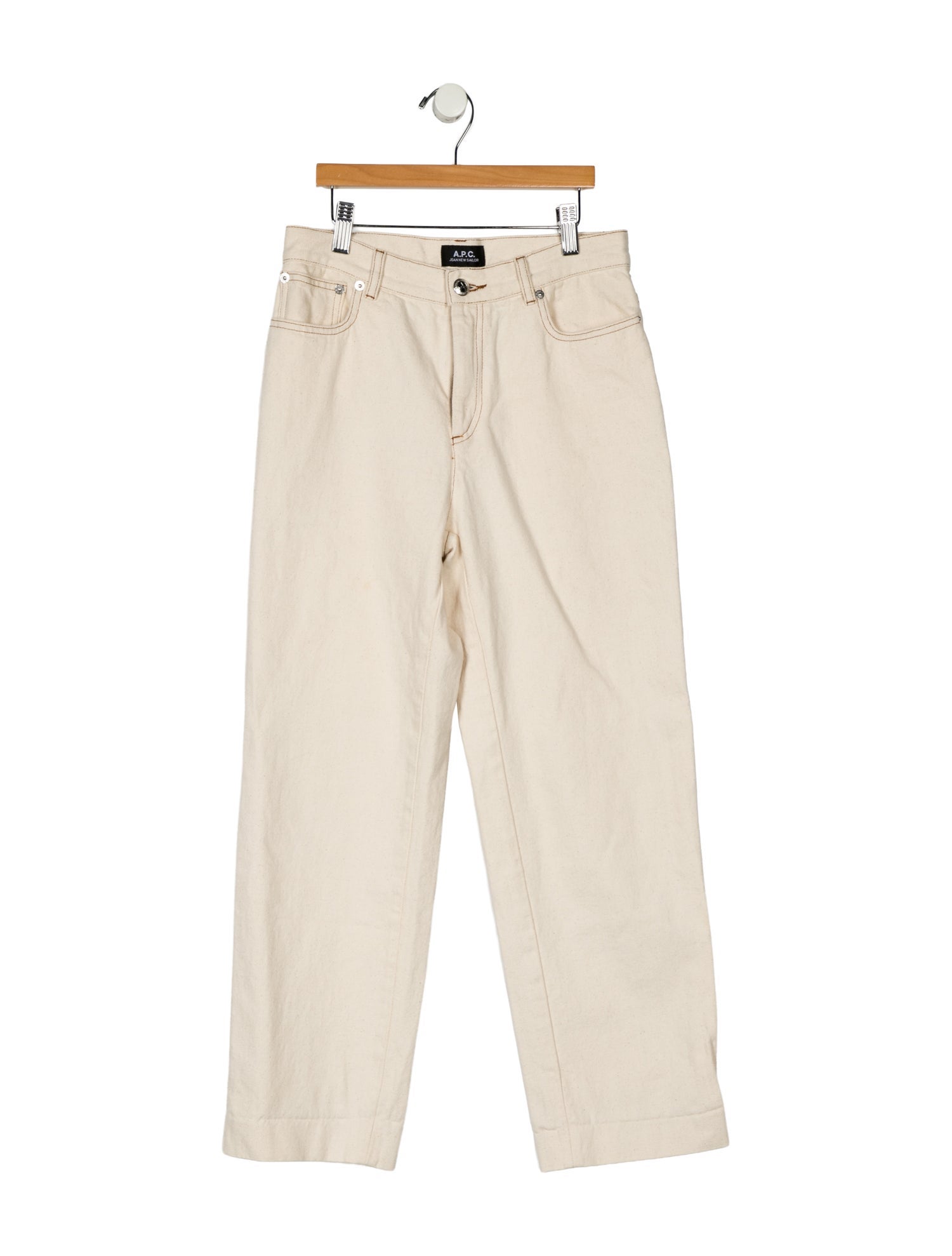 A.P.C. High-Rise Wide Leg Jeans