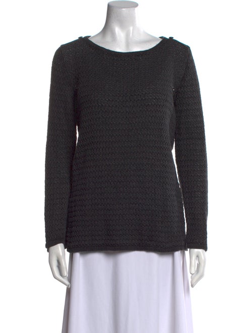 A.P.C. Linen Scoop Neck Sweater