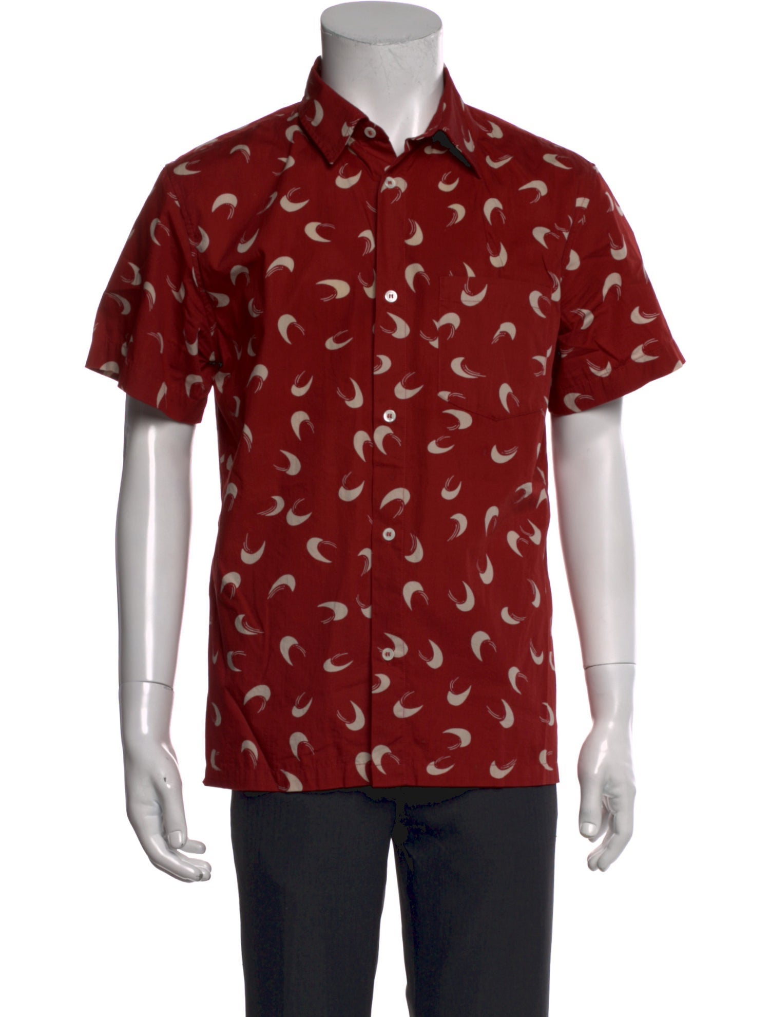 A.P.C. Printed Short Sleeve Shirt