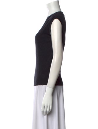 A.P.C. V-Neck Short Sleeve Top