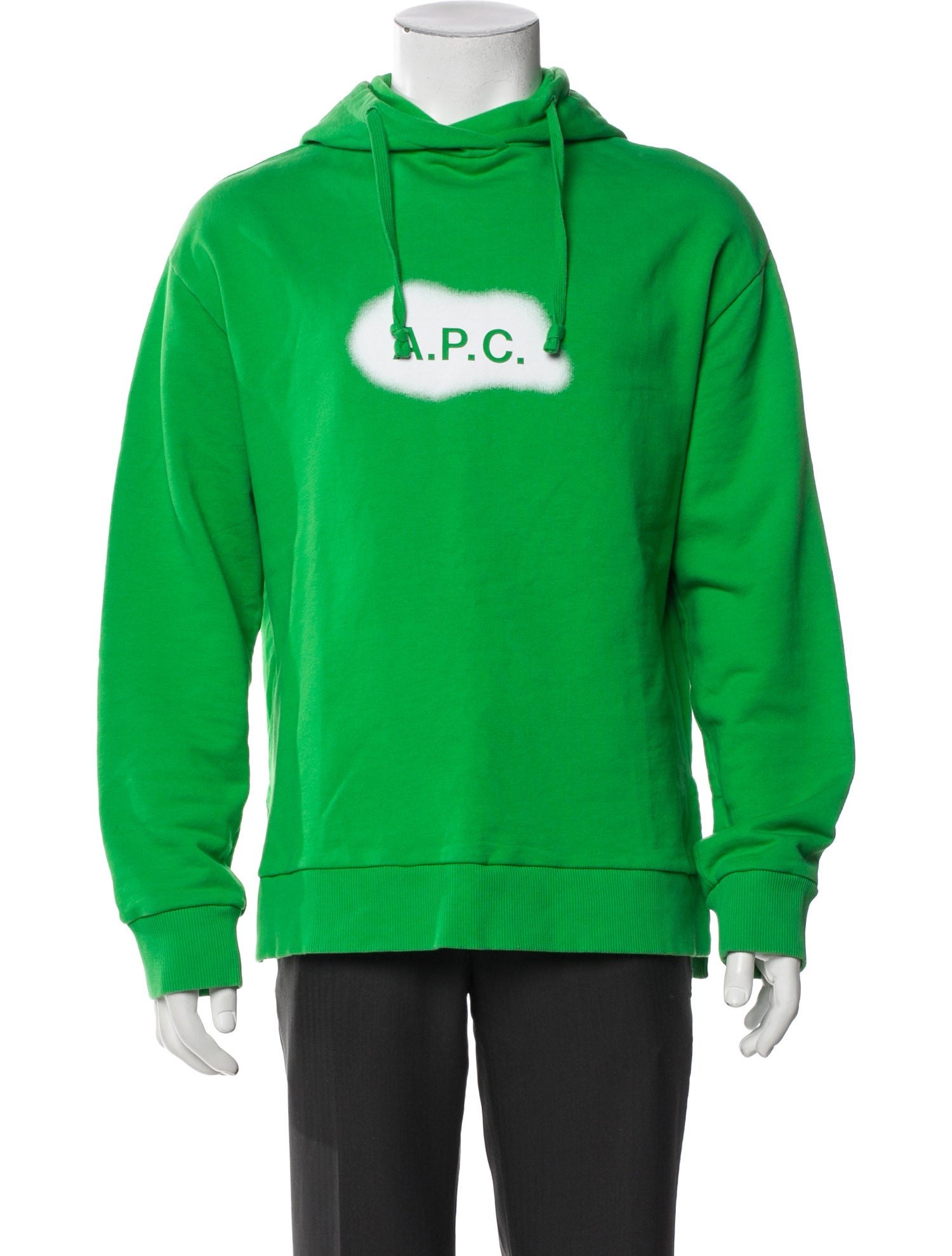 A.P.C. Graphic Print Crew Neck Hoodie