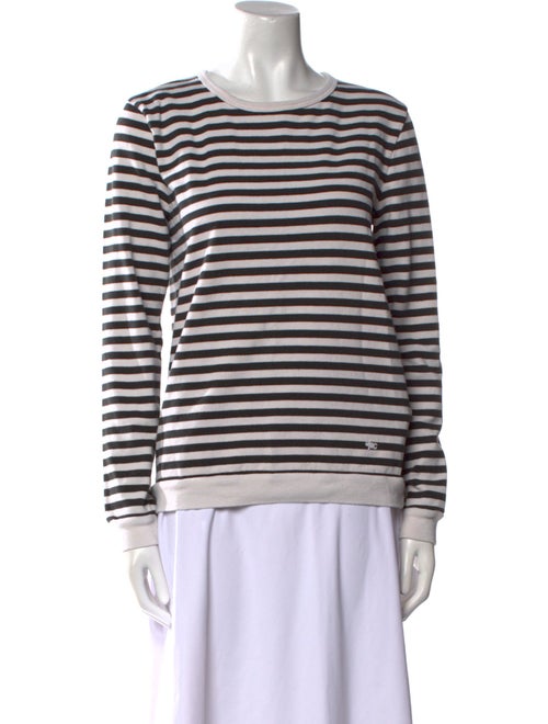 A.P.C. Striped Crew Neck Sweatshirt