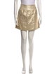 A.P.C. Glitter Accents Mini Skirt