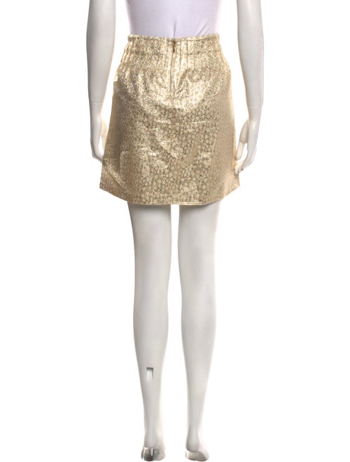 A.P.C. Glitter Accents Mini Skirt