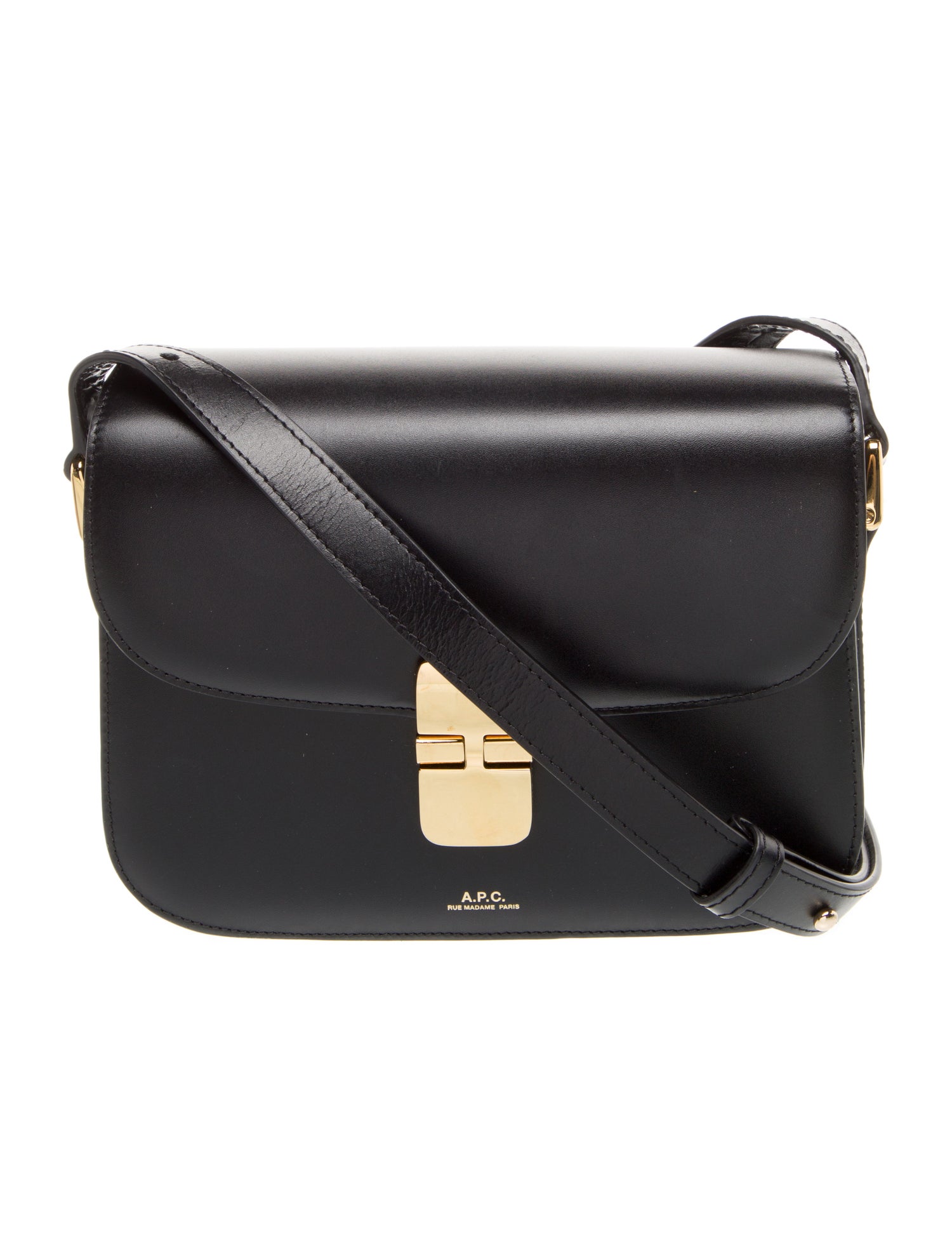 A.P.C. Leather Crossbody Bag