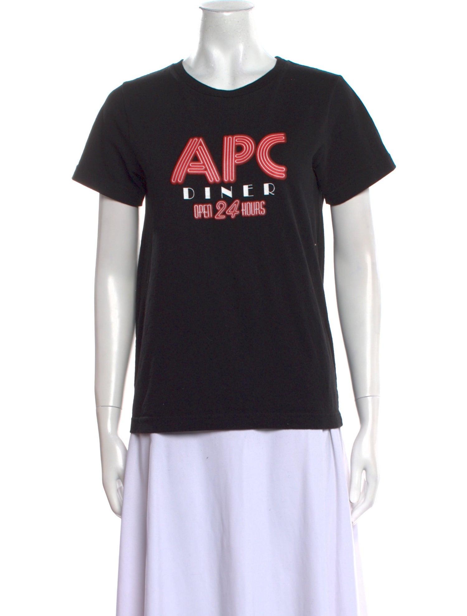 A.P.C. Graphic Print Crew Neck T-Shirt