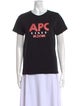 A.P.C. Graphic Print Crew Neck T-Shirt