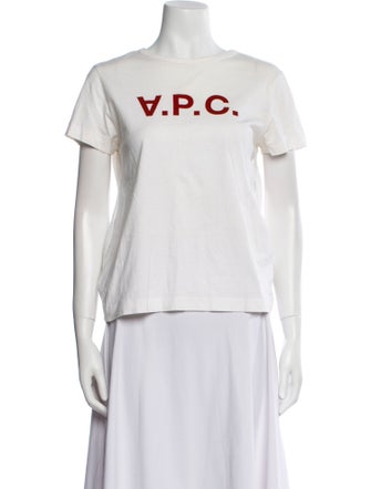 A.P.C. Graphic Print Crew Neck T-Shirt