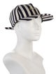 A.P.C. Striped Canvas Baseball Cap