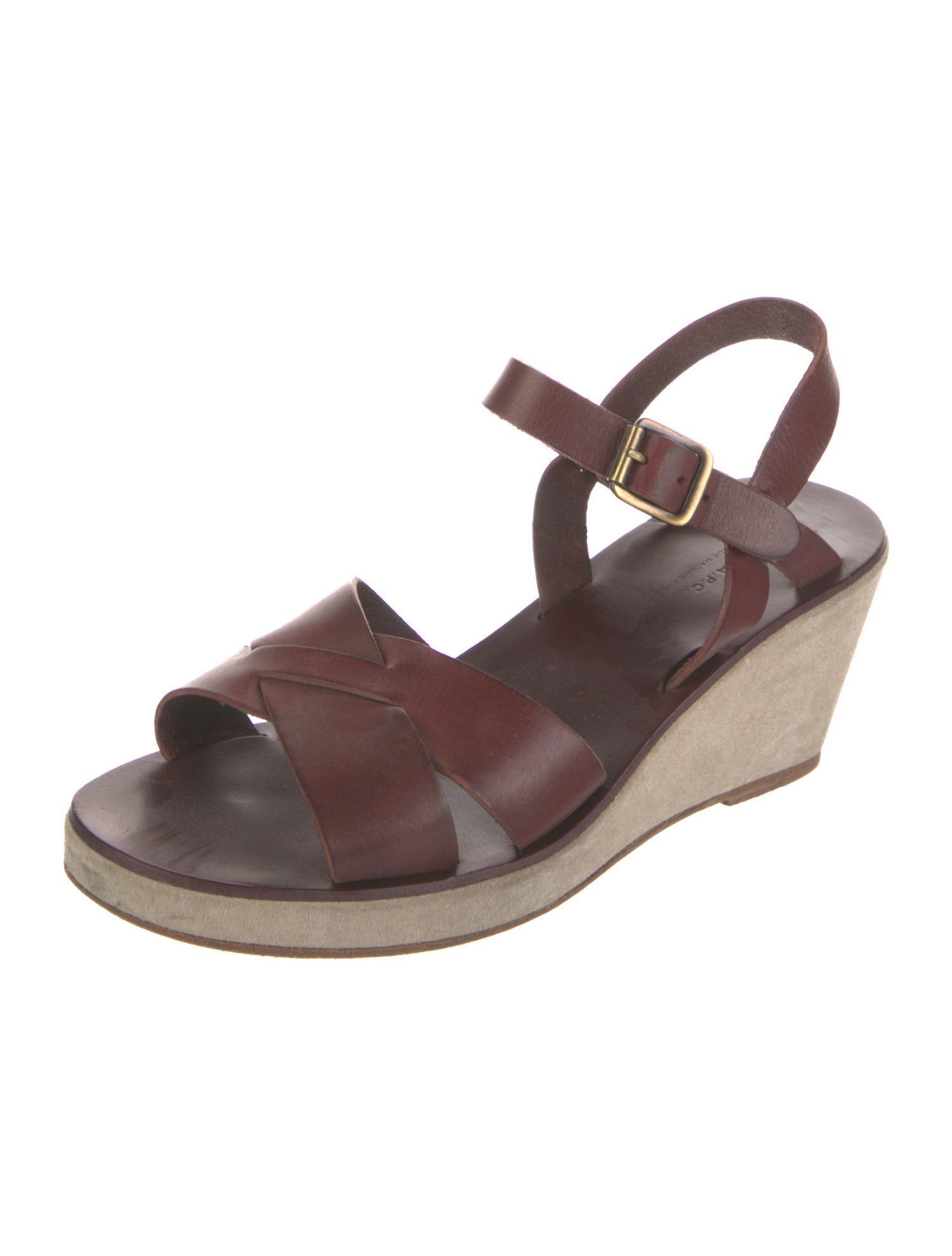 A.P.C. Leather Espadrilles