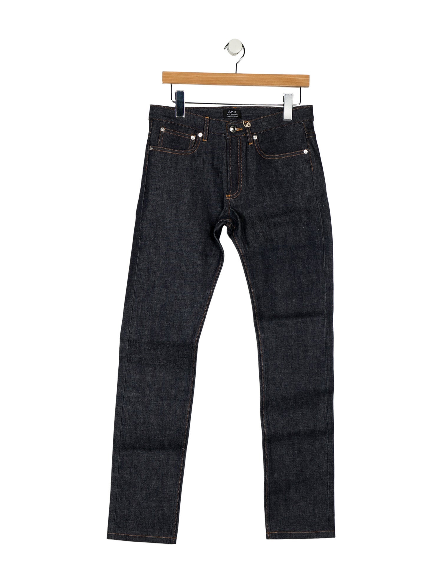 A.P.C. Mid-Rise Straight Leg Jeans w/ Tags