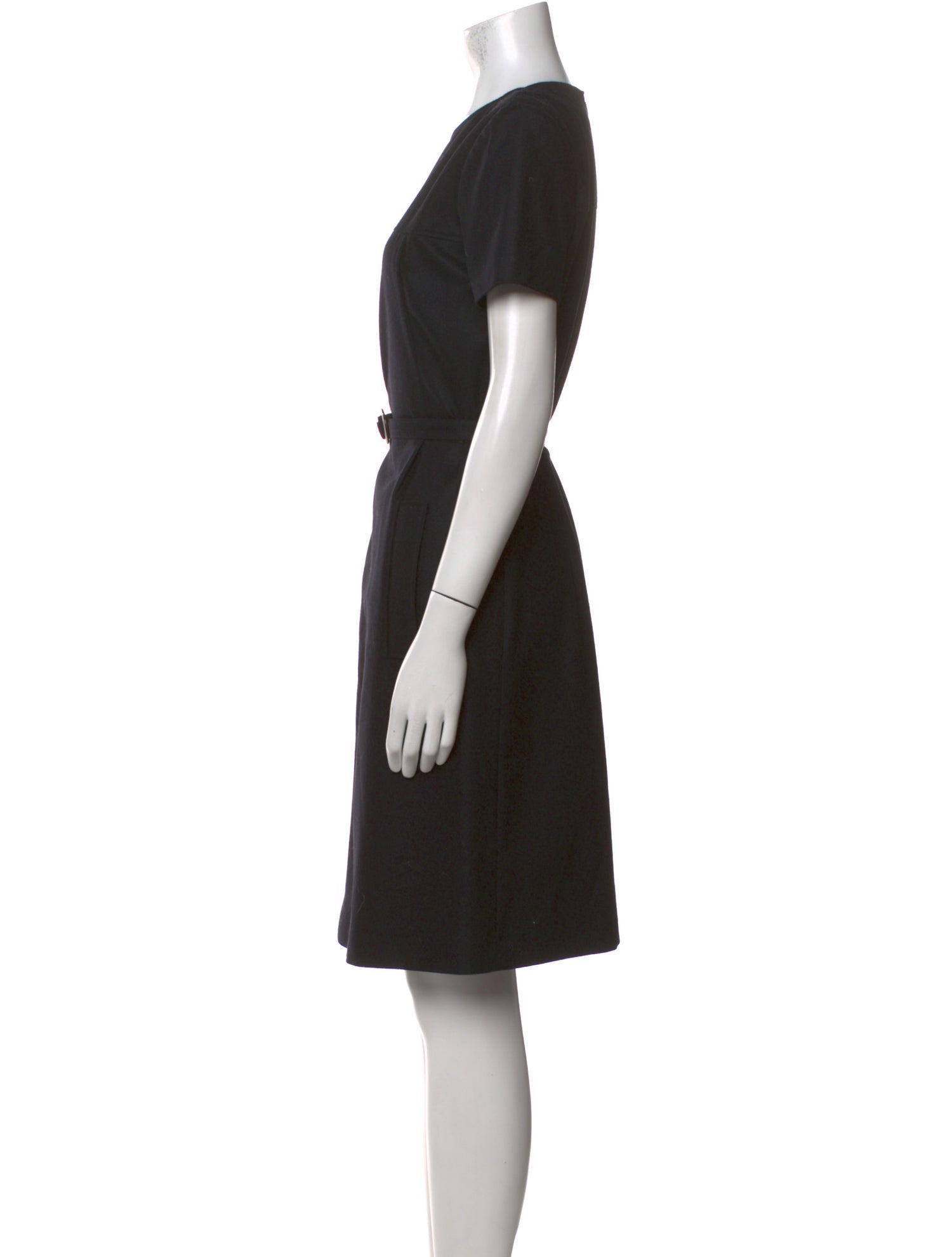 A.P.C. Wool Knee-Length Dress