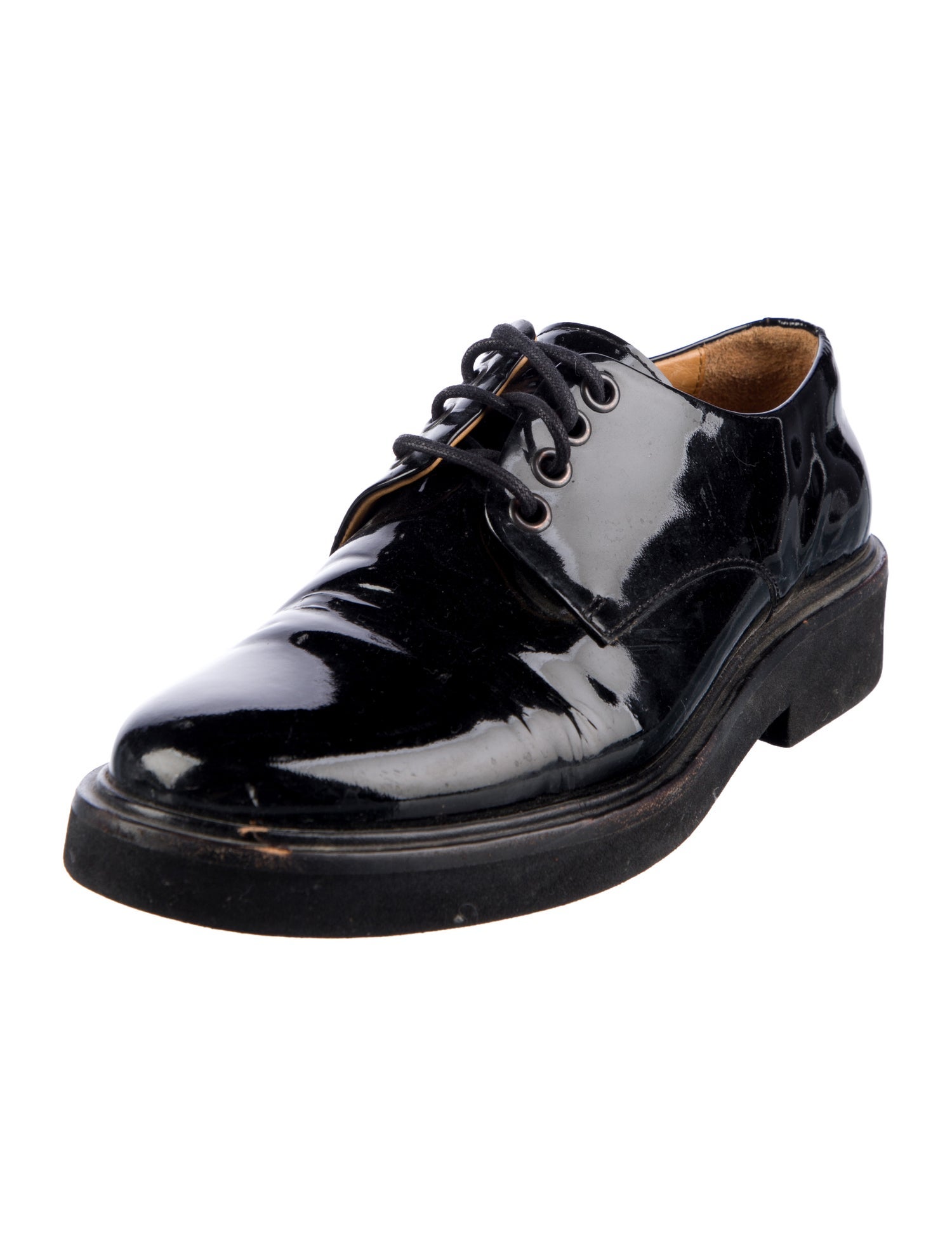 A.P.C. Patent Leather Oxfords