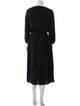 A.P.C. V-Neck Midi Length Dress