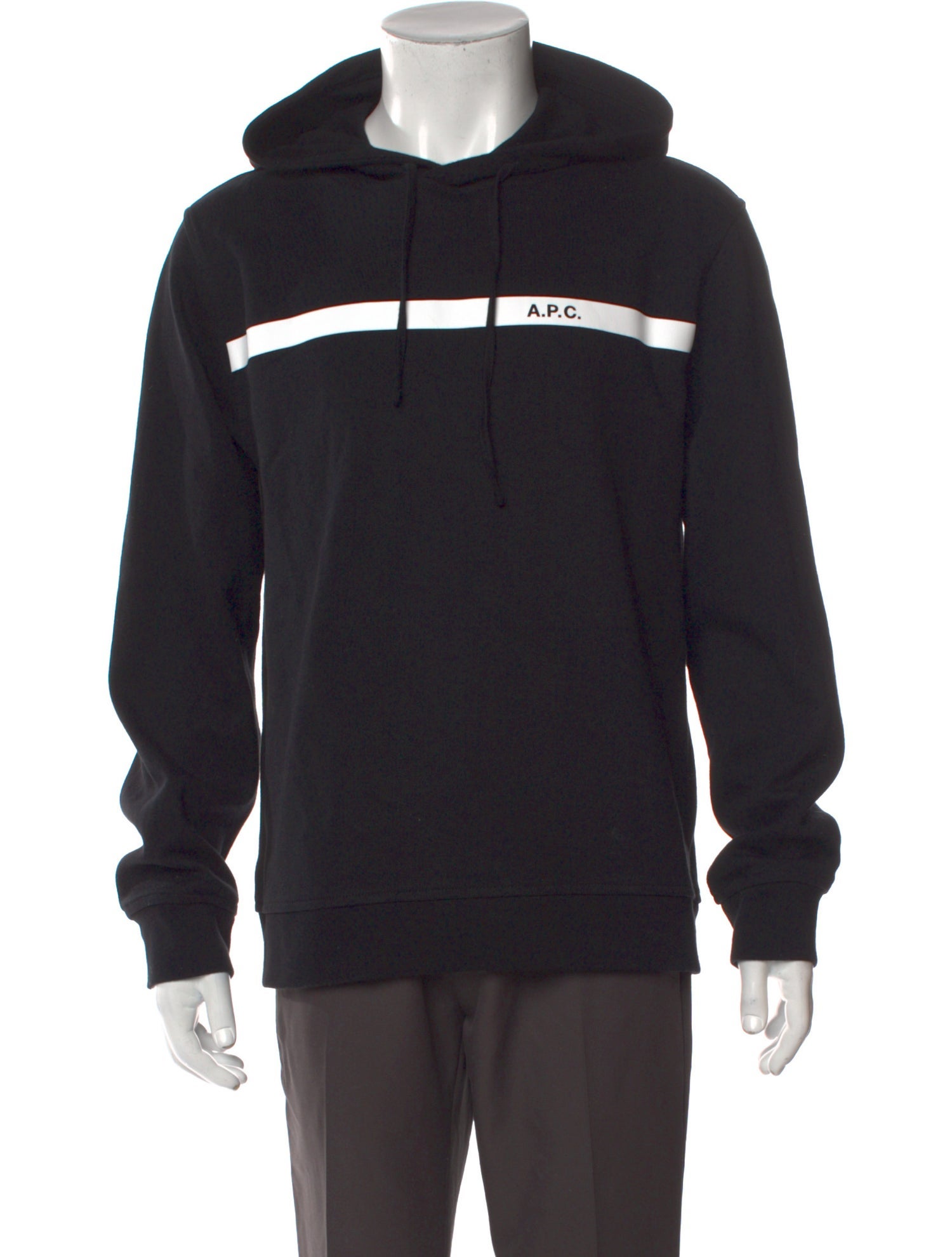 A.P.C. Graphic Print Crew Neck Hoodie