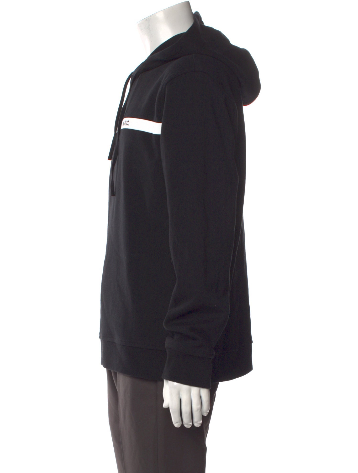 A.P.C. Graphic Print Crew Neck Hoodie