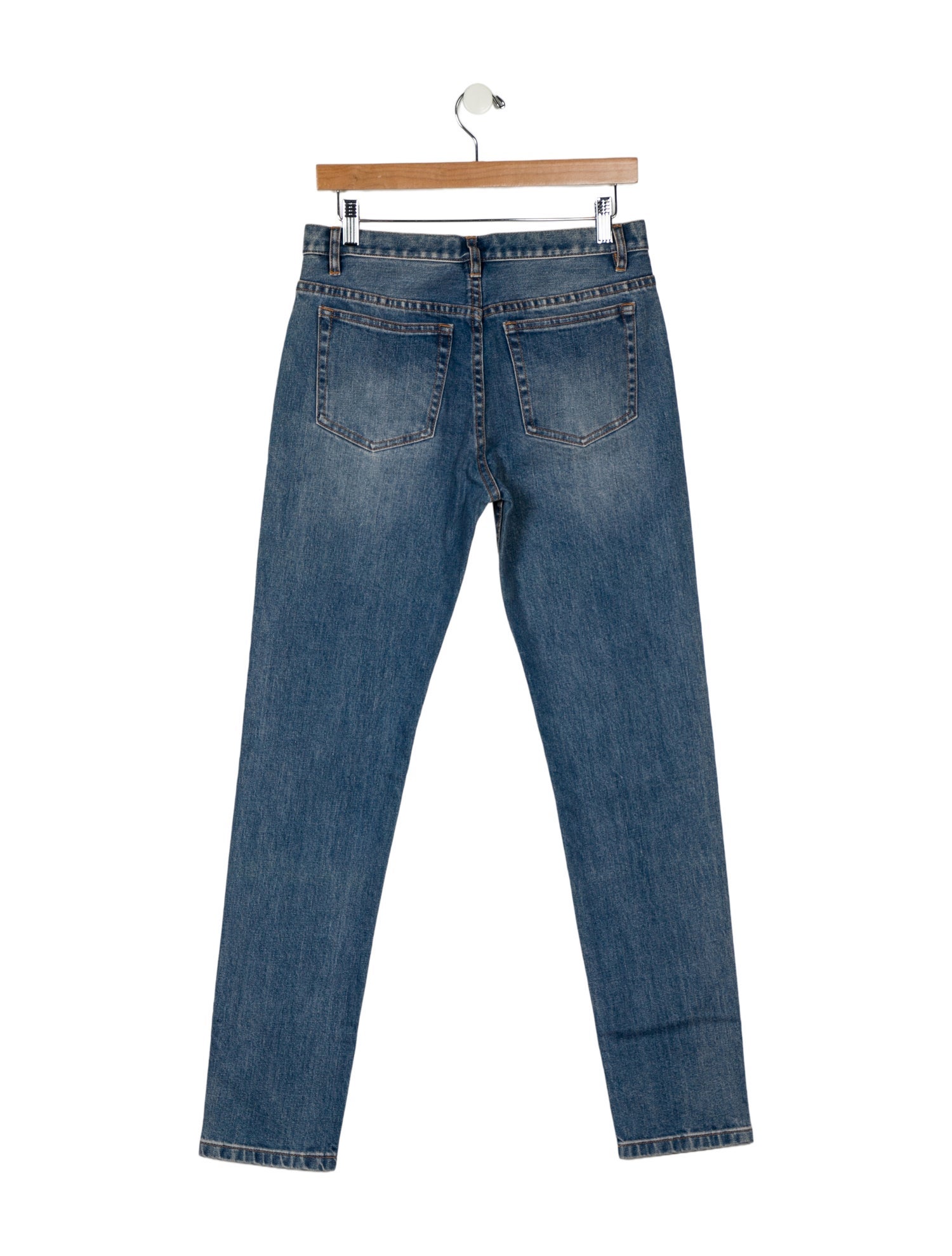 A.P.C. Mid-Rise Straight Leg Jeans