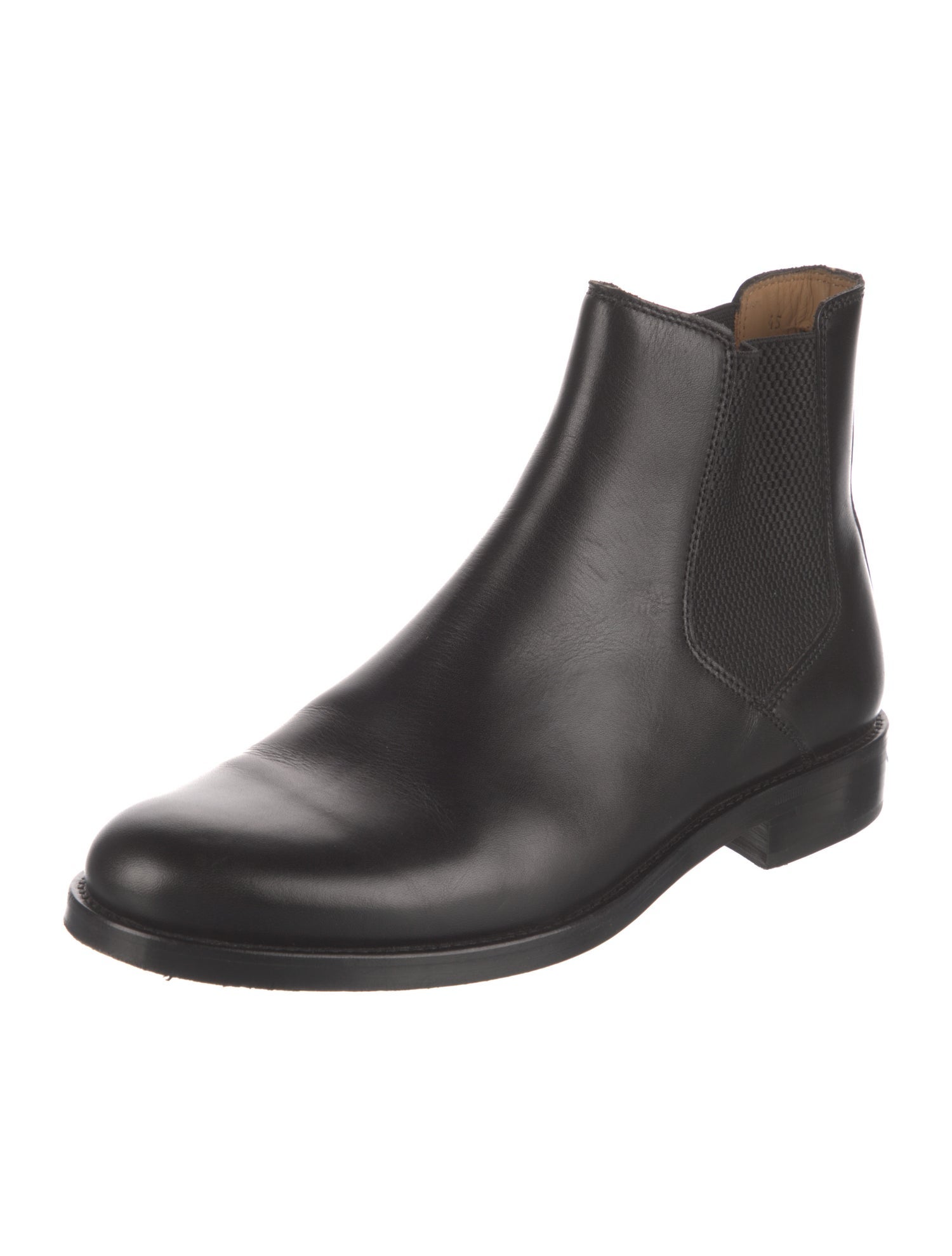 A.P.C. Leather Chelsea Boots