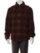 A.P.C. Wool Plaid Print Jacket