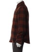 A.P.C. Wool Plaid Print Jacket